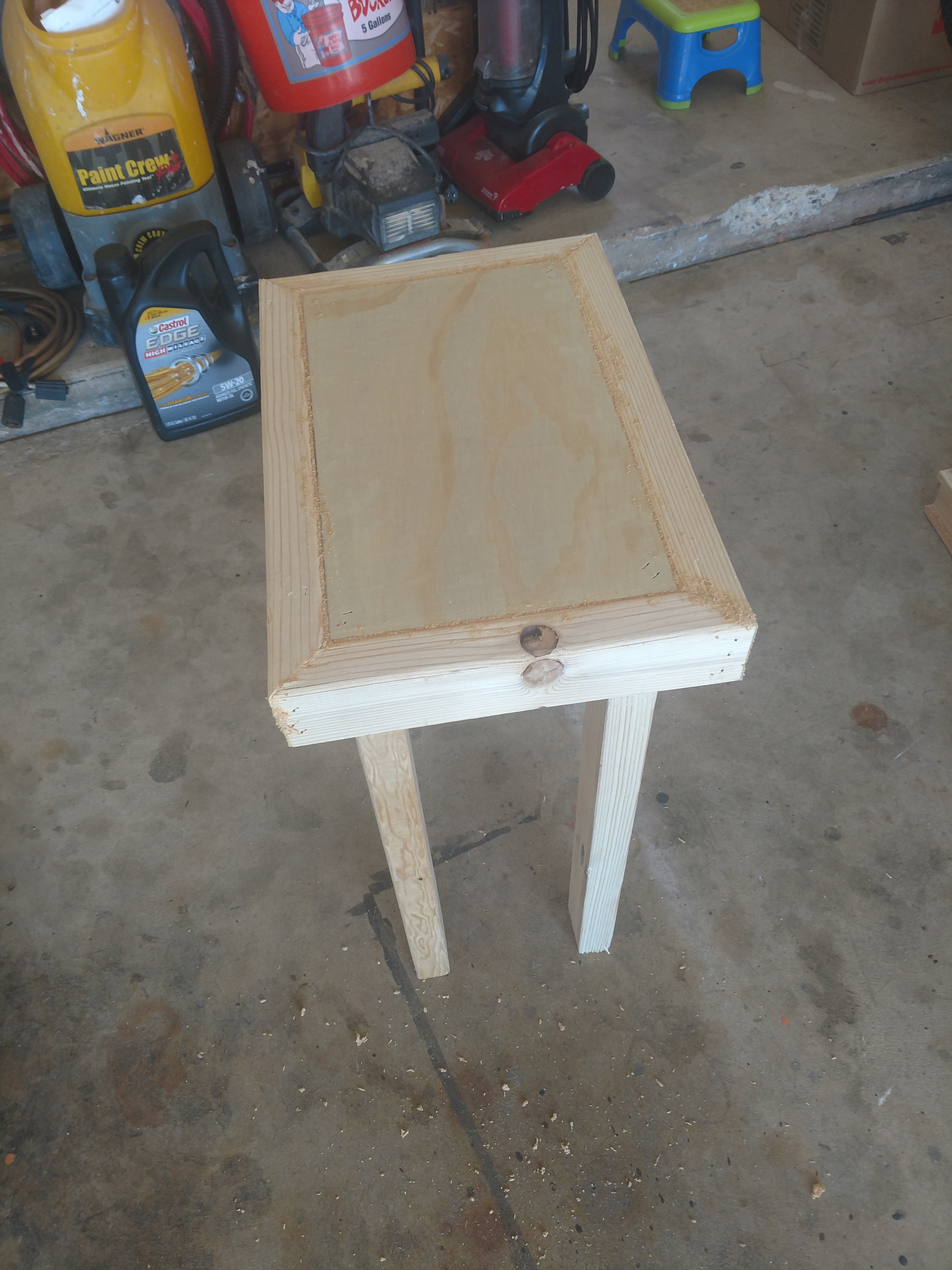 Custom side table - simple design
